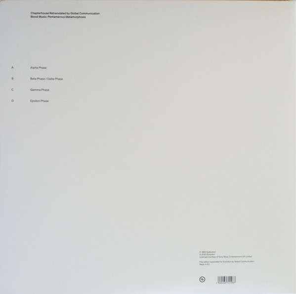 Chapterhouse Retranslated By Global Communication - Blood Music: Pentamerous Metamorphosis | Evolution (EVOR08) - 2