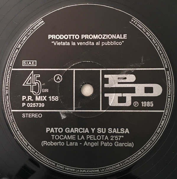 Pato Garcia Y Su Salsa - Tocame La Pelota | PDU (P.R. MIX 158) - main