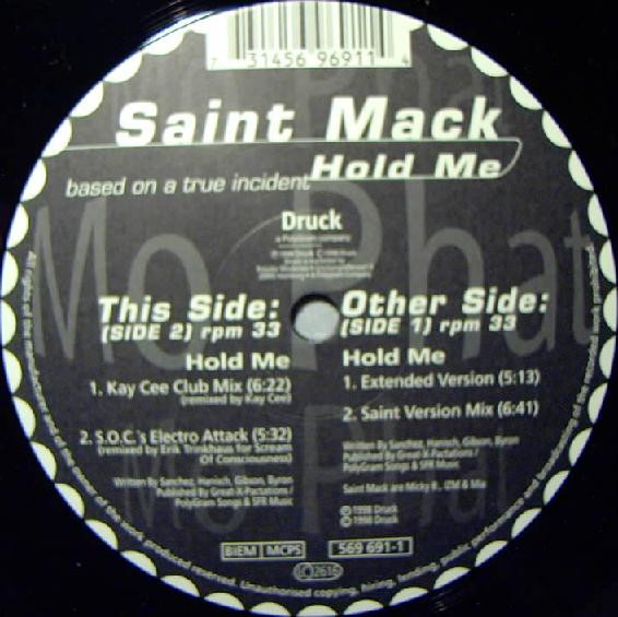 Saint Mack - Hold Me | PolyGram (569 691-1) Saint Mack - Hold Me | PolyGram (569 691-1)