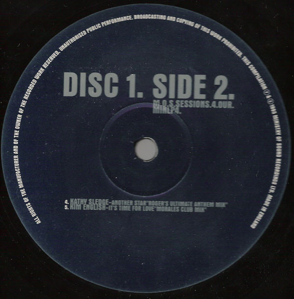 CJ Mackintosh - Sessions 4 | Ministry Of Sound (MINLPB4) - 4 CJ Mackintosh - Sessions 4 | Ministry Of Sound (MINLPB4) - 4