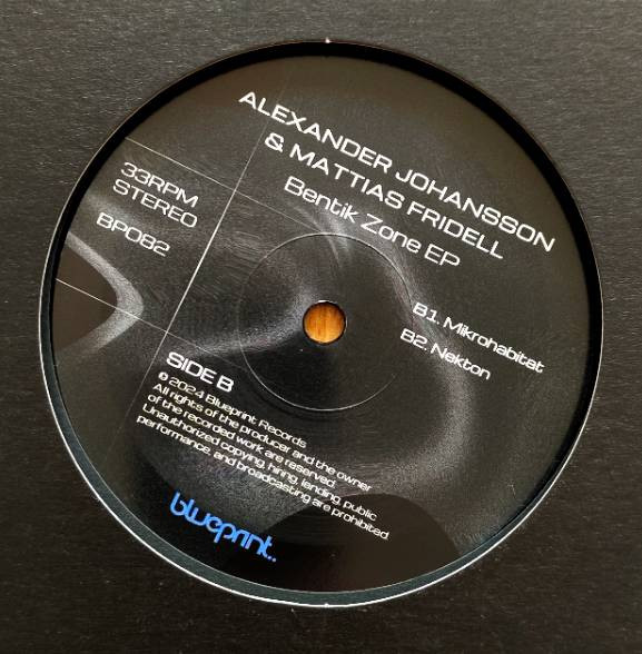 Alexander Johansson & Mattias Fridell - Bentik Zone EP | Blueprint (BP082) - 2