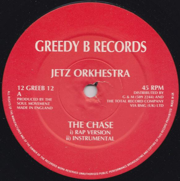Jetz Orkhestra - The Chase | Greedy Beat Records (12 GREEB 12)