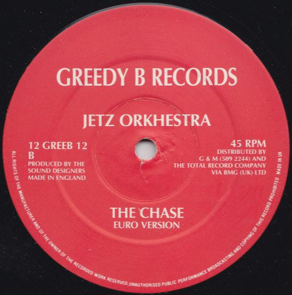 Jetz Orkhestra - The Chase | Greedy Beat Records (12 GREEB 12) - 2