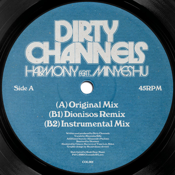 Dirty Channels - Harmony Feat. Minyeshu | Channels Of Love (COL001) - 2