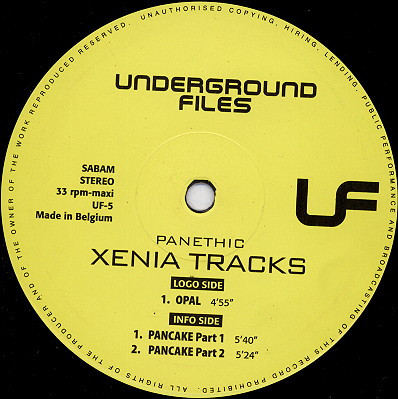 Panethic - Xenia Tracks | Underground Files (UF-5)