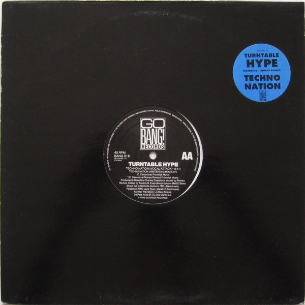 Turntable Hype - Techno Nation | Go Bang! Records (BANG 018)