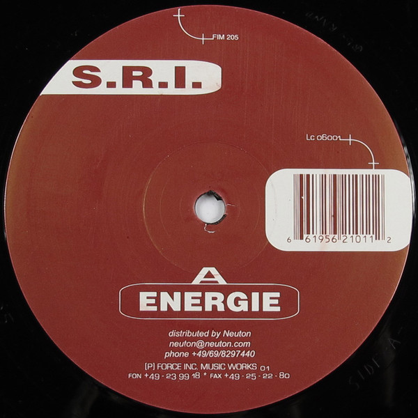 S.R.I. - Energie | Force Inc. Music Works (FIM 205) - 2