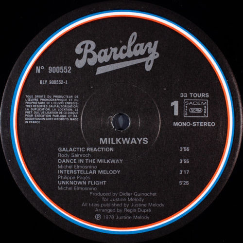 Milkways - Milkways | Barclay (900.552) - 2
