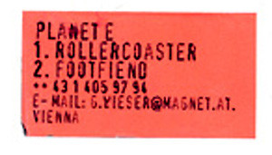 Planet E - Rollercoaster | Not On Label (none)