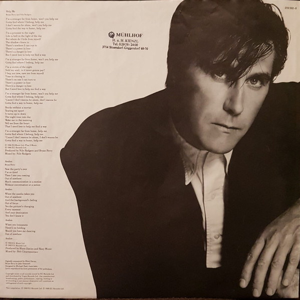 Bryan Ferry / Roxy Music - Bryan Ferry - The Ultimate Collection With Roxy Music | EG (EGTV2) - 3 Bryan Ferry / Roxy Music - Bryan Ferry - The Ultimate Collection With Roxy Music | EG (EGTV2) - 3