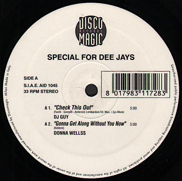 Various - Special For Dee Jays | Discomagic Records (AID 1045) Various - Special For Dee Jays | Discomagic Records (AID 1045)
