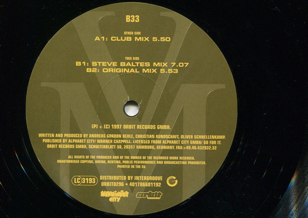 Vector Mode - Nightwalk | Orbit Records (ORBIT0296) - 4