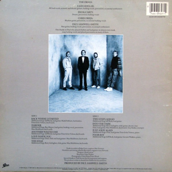 Box Of Frogs - Box Of Frogs [Vinyl] | Epic (FE 39327) - 2