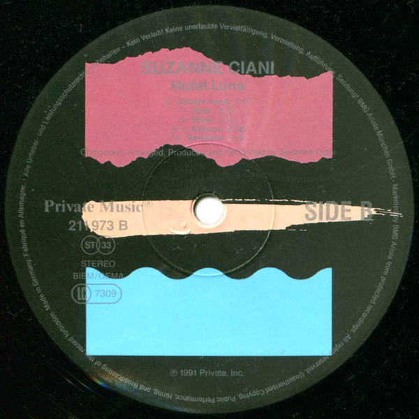 Suzanne Ciani - Hotel Luna | Private Music (211973) - 4