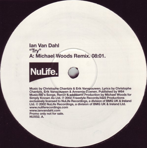 Ian Van Dahl - Try | NuLife (NUX52) - 2