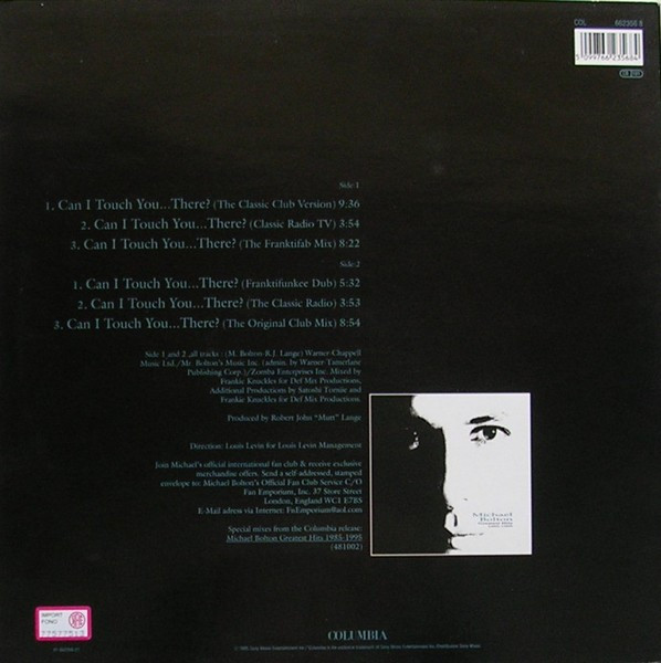 Michael Bolton - Can I Touch You ... There? | Columbia (662356 8) - 2