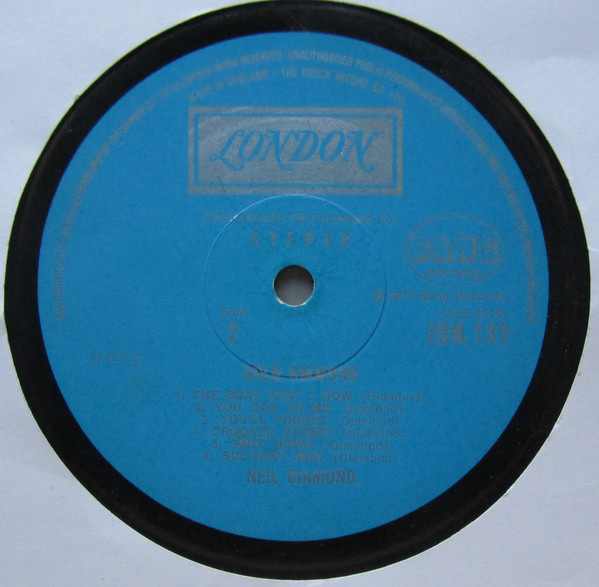 Neil Diamond - Gold Diamond | London Records (ZGM 132) - 4 Neil Diamond - Gold Diamond | London Records (ZGM 132) - 4