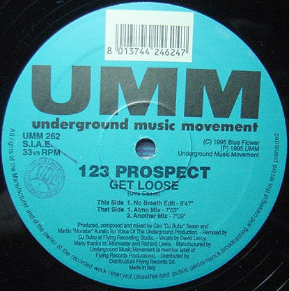 123 Prospect - Get Loose | UMM (UMM 262)