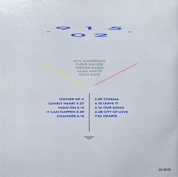 Yes - 90125 | ATCO Records (CD 90125) - 2