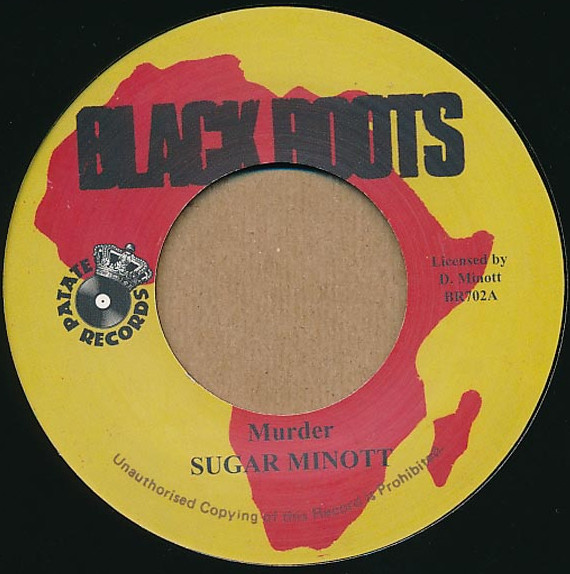 Sugar Minott - Murder | Black Roots (BR702) Sugar Minott - Murder | Black Roots (BR702)