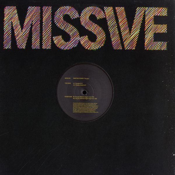 Martin Eyerer - Fly Guy | Missive (MISS 033)
