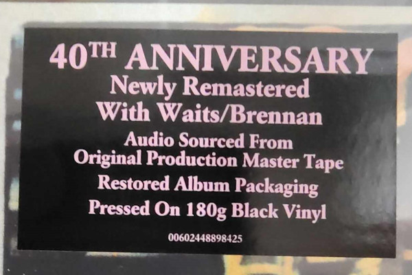 Tom Waits - Swordfishtrombones | Island Records (00602448898425) - 3