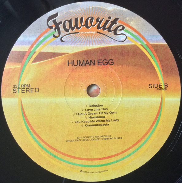 Human Egg - Human Egg | Favorite Recordings (FVR050) - 3