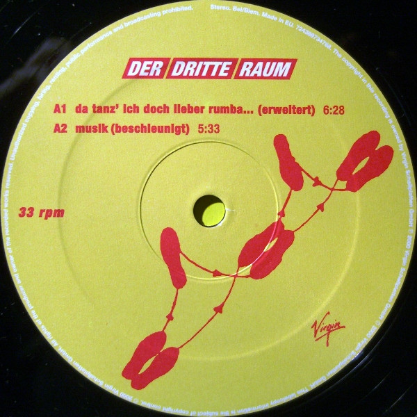 Der Dritte Raum - Da Tanz' Ich Doch Lieber Rumba... | Virgin (7243 8 97347 6 8) - 3