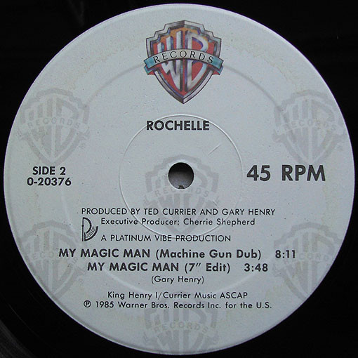 Rochelle - My Magic Man | Warner Bros. Records (0-20376) - 4