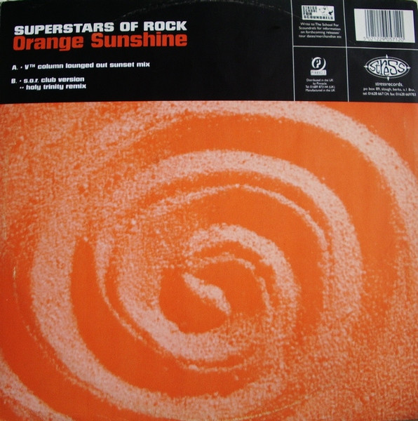 Superstars Of Rock - Orange Sunshine | Stress Records (12 STR 57) - 2