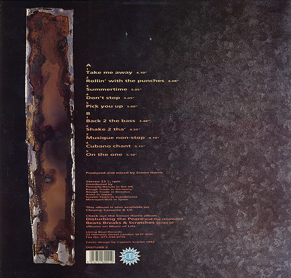 Simon Harris - Back 2 The Bass | Living Beat Records (DISTURB 2) - 2