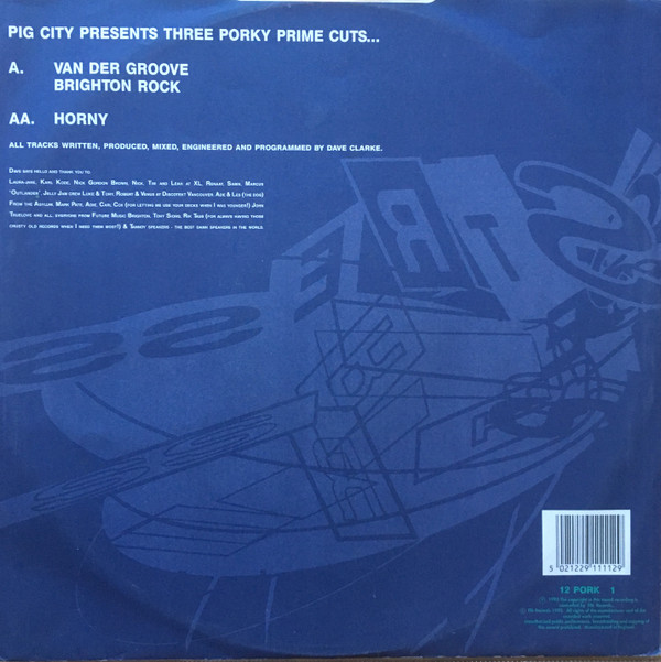 Pig City - The Pig City EP | Stress Records (12 PORK 1) - 2