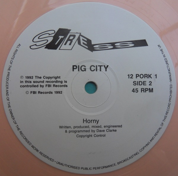 Pig City - The Pig City EP | Stress Records (12 PORK 1) - 4