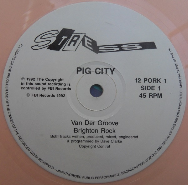 Pig City - The Pig City EP | Stress Records (12 PORK 1) - 3