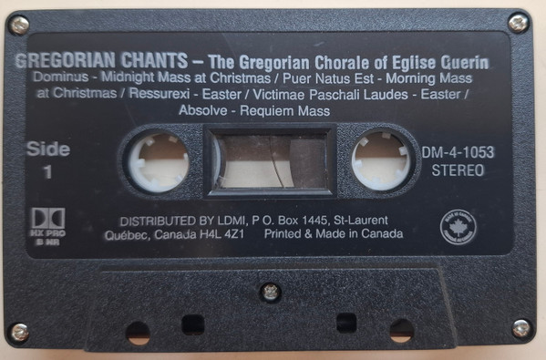 The Gregorian Chorale Of Eglise Querin - Gregorian Chants | Madacy (DM-4-1053) - 4