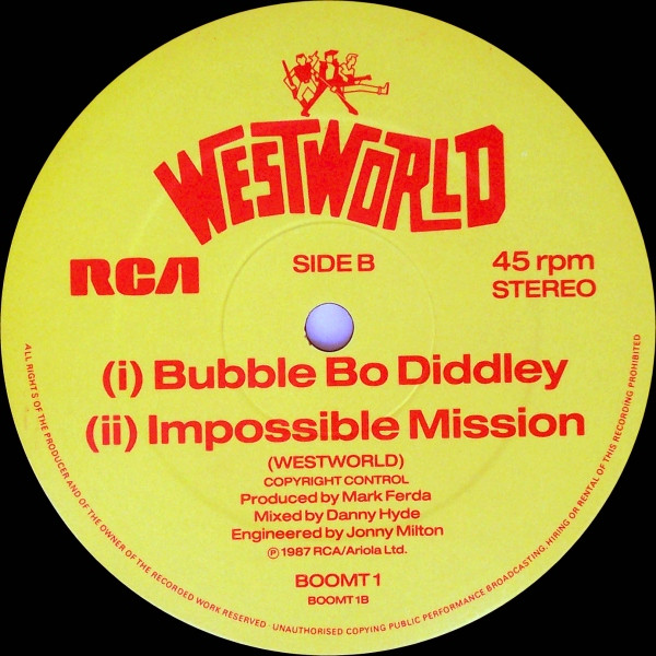 Westworld - Sonic Boom Boy | RCA (BOOMT 1) - 4