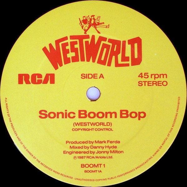 Westworld - Sonic Boom Boy | RCA (BOOMT 1) - 3