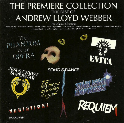 Andrew Lloyd Webber - The Premier Collection - The Best Of Andrew Lloyd Webber | Really Useful Records (MCAXD-6284)