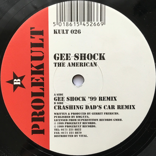 Gee Shock - The American | Prolekult (KULT 026) - main