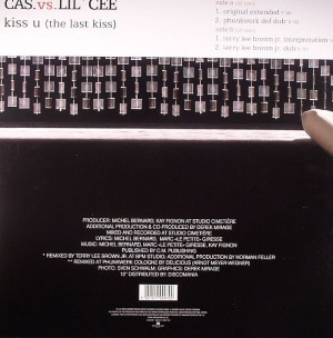 Cas Vs DJ LiL' Cee - Kiss U (The Last Kiss) | Warner Music Group Germany (5051011-0097-0-9) - 2