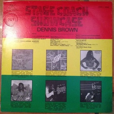 Dennis Brown - Stage Coach Showcase | Joe Gibbs Music (JGML-6064) - 4