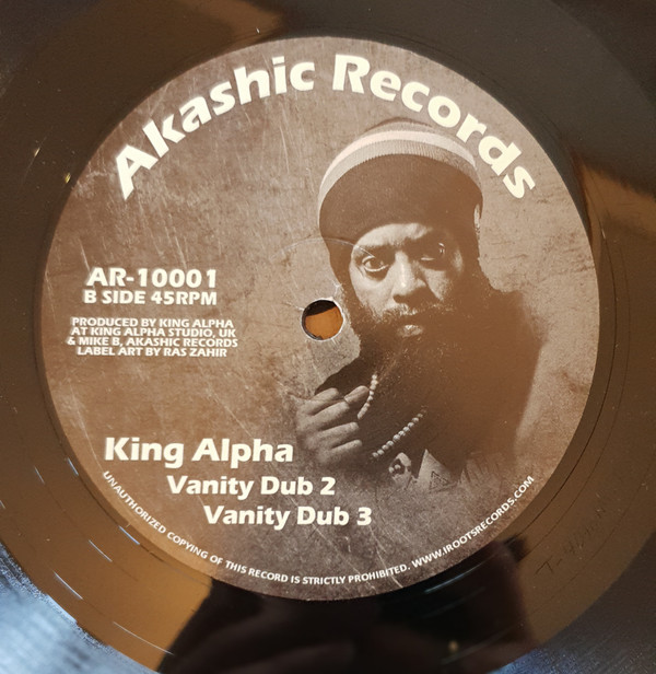 Dub Judah & King Alpha - Vanity | Akashic Records (AR-10001) - main