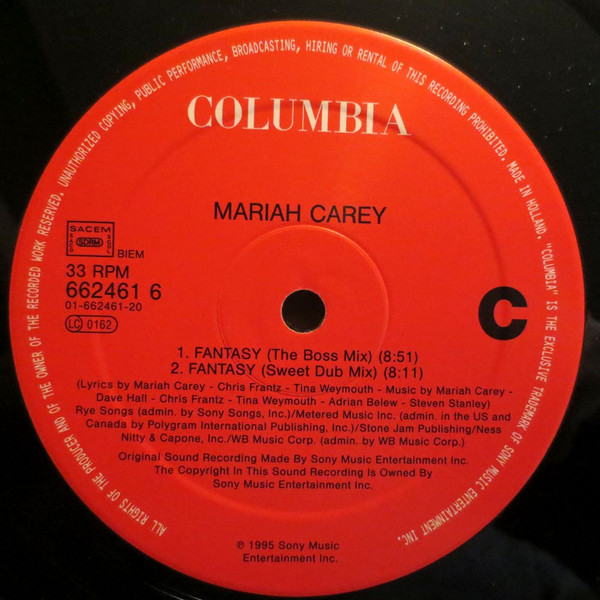 Mariah Carey - Fantasy | Columbia (662461 6) - 5 Mariah Carey - Fantasy | Columbia (662461 6) - 5