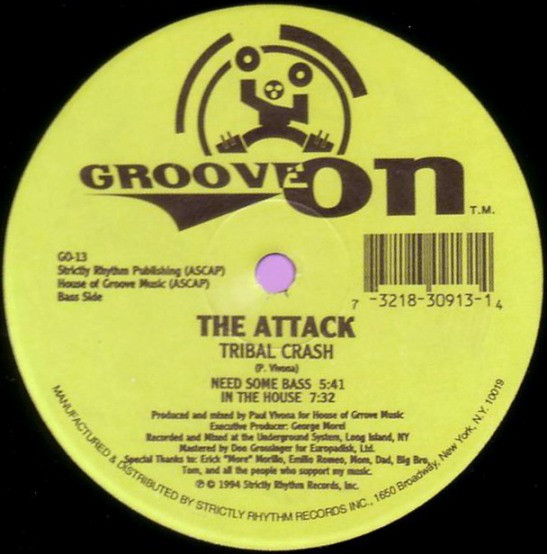 The Attack - Tribal Crash | Groove On (GO-13)