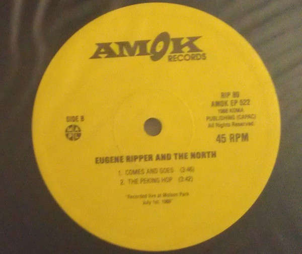 Eugene Ripper And The North - Eugene Ripper And The North | Amok Records (EP 522) - 4