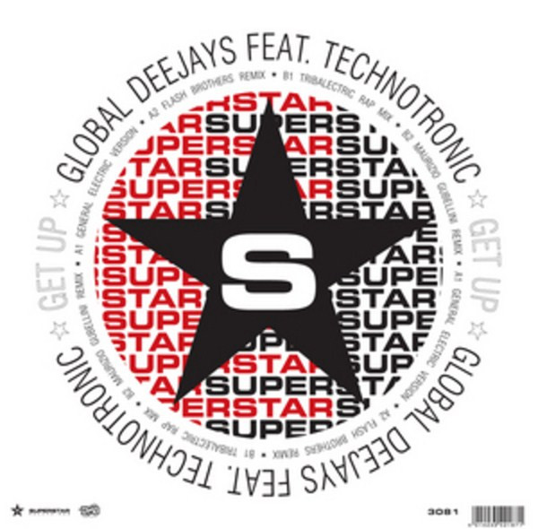 Global Deejays Feat. Technotronic - Get Up | Superstar Recordings (SUPER DJ 3081) - main