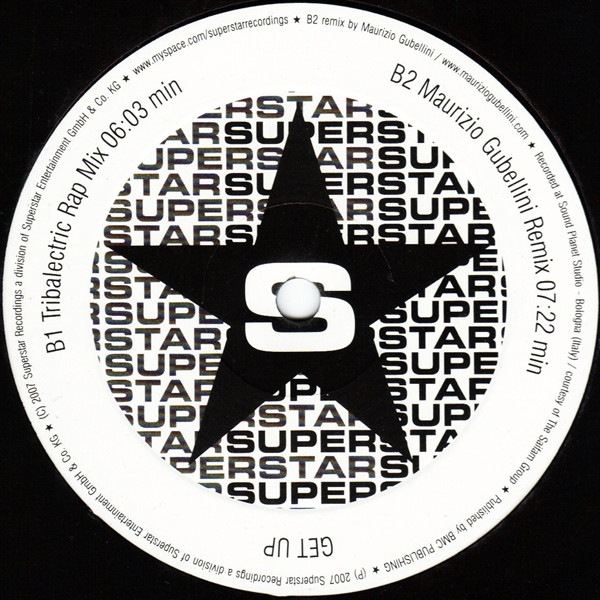 Global Deejays Feat. Technotronic - Get Up | Superstar Recordings (SUPER DJ 3081) - 3