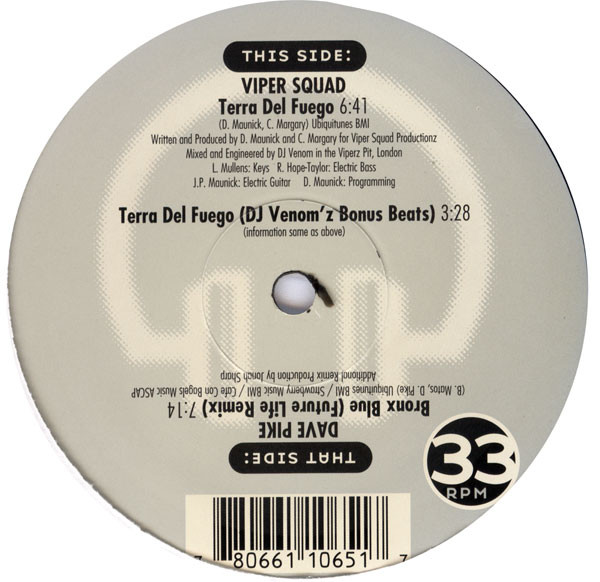 Viper Squad / Dave Pike - The New Latinaires #9 | Ubiquity (UR12 065)