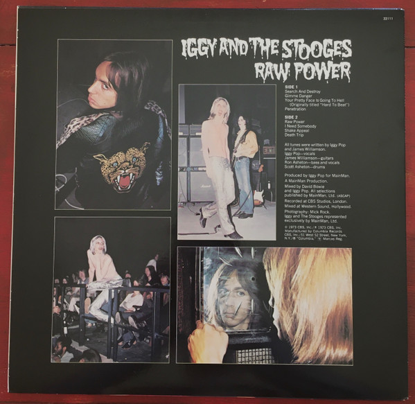 The Stooges - Raw Power | Columbia (PC 32111) - 2 The Stooges - Raw Power | Columbia (PC 32111) - 2