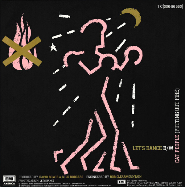 David Bowie - Let's Dance | EMI America (1C 006-86 660) - 2